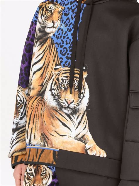 dolce gabbana schoen tijgerprint